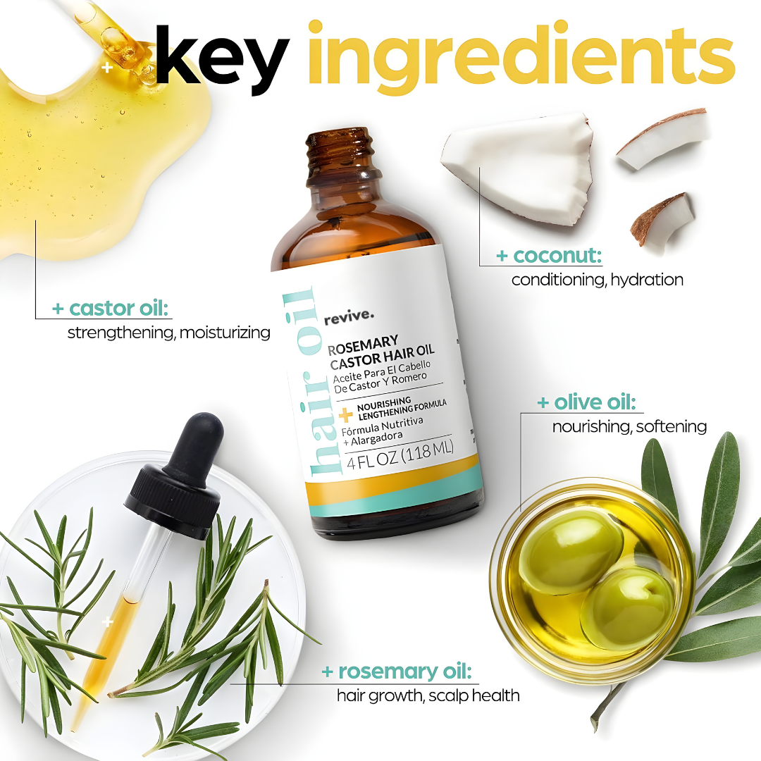 Organic Rosemary & Castor
