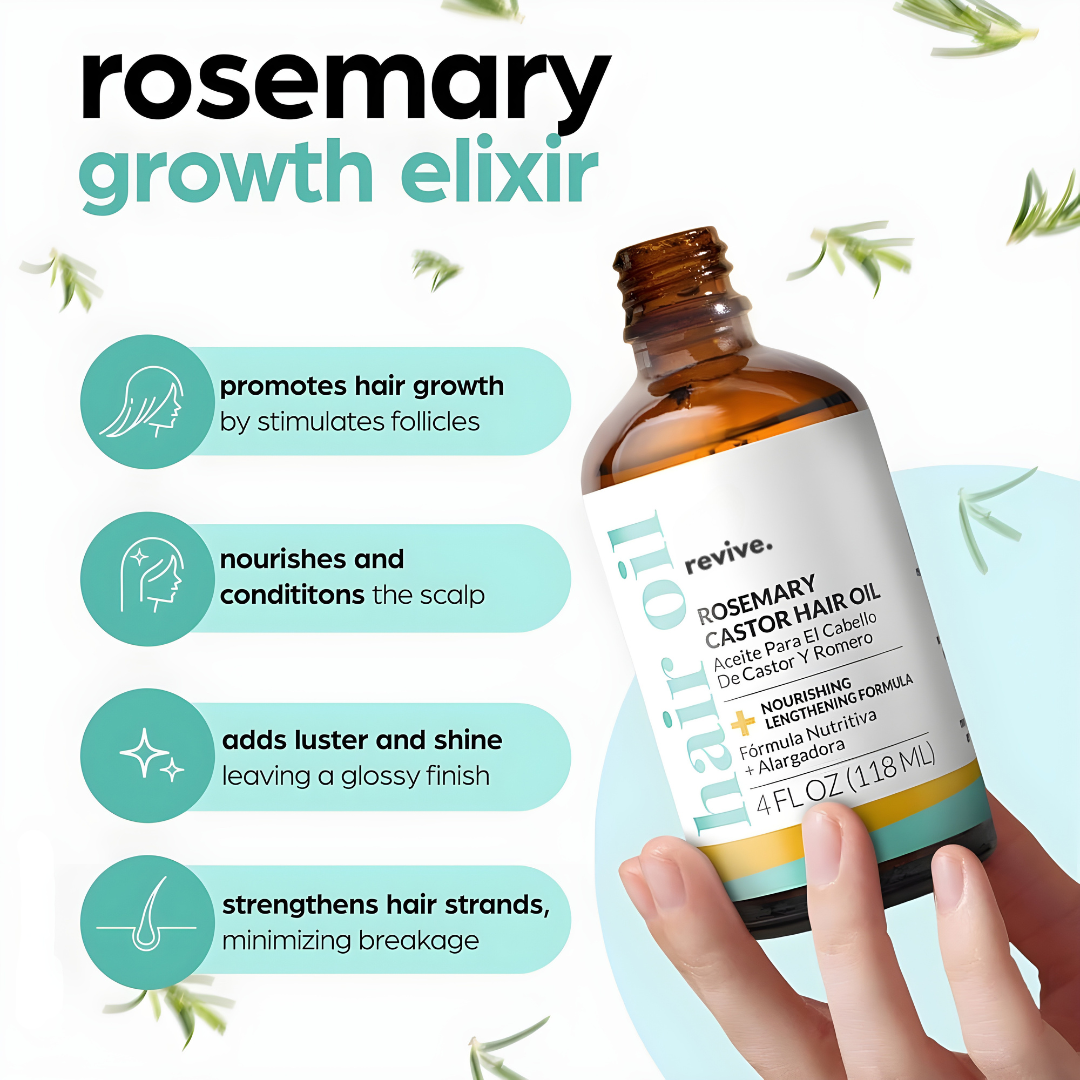 Organic Rosemary & Castor