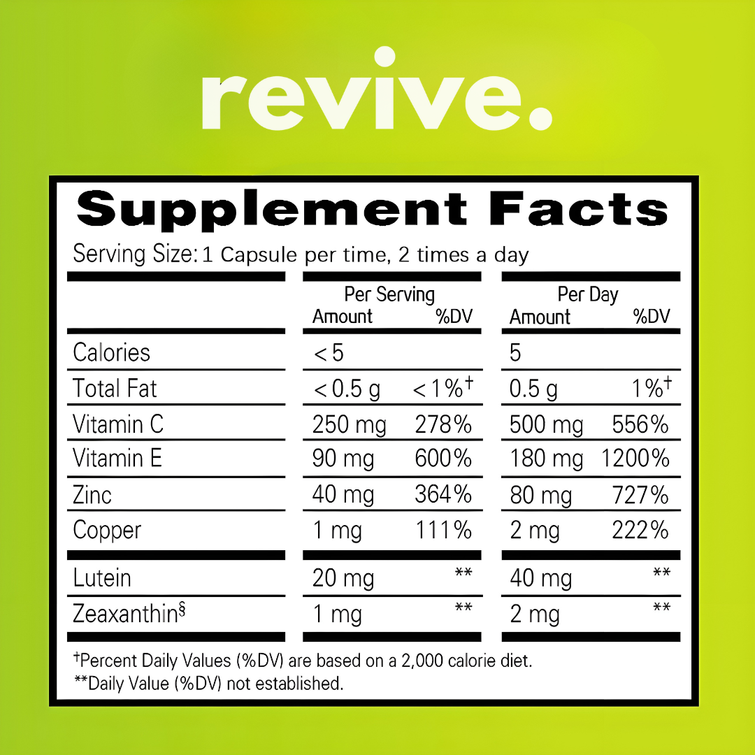 Lutein Eye Vitamins