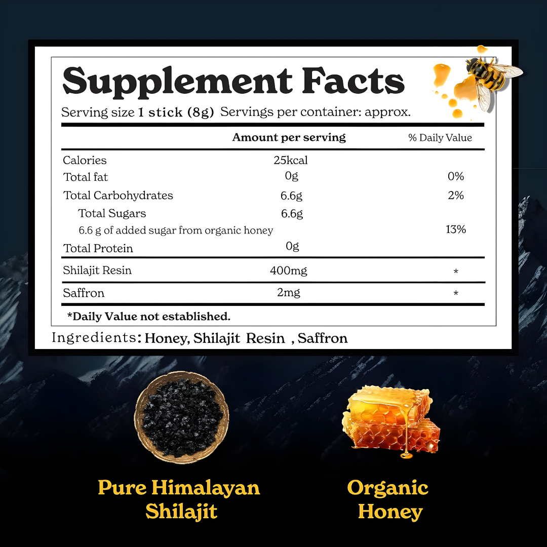 Himalayan Shilajit Sticks